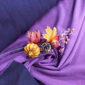 Кашемир Янис (2-х цветн.) фиолет-лиловый